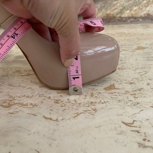 Brian atwood nude patent power pumps size 38.5 - Picture 9 of 13
